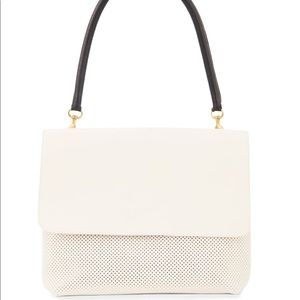 NWT Clare V Helene Cream Perf Handbag